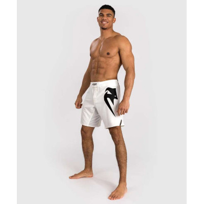 Fightshorts Venum light 5.0 weiß schwarz 2