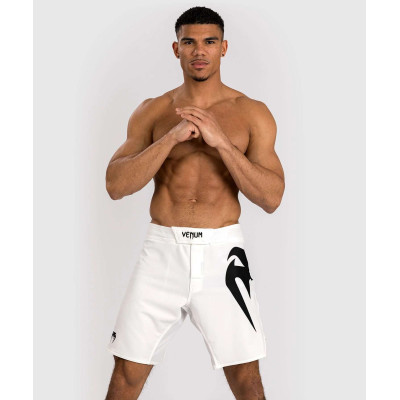 Fightshorts Venum light 5.0 weiß schwarz 3