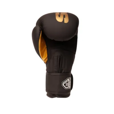 Boxhandschuhe Shark Boxing POWER 24 schwarz gold 1