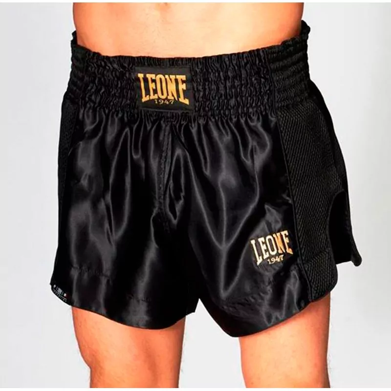 Leone Essential schwarz Muay thai Hose