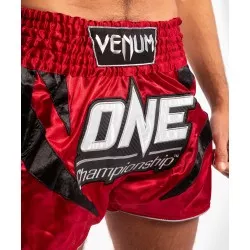 Venum X ONE FC Muay Thai Shorts (Rot) 3
