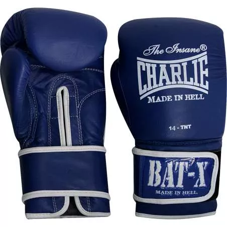 Guantes boxeo BAT-X Charlie azul