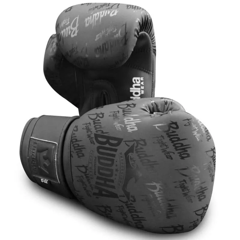 Buddha muay thai handschuhe top premium (schwarz)