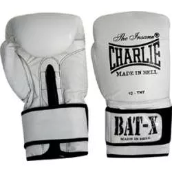 Charlie Bat-X Boxhandschuhe weiß