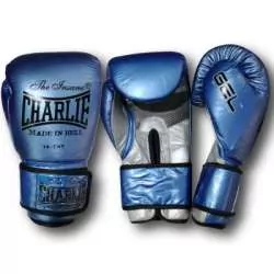 Boxhandschuhe Charlie metallic (blau)
