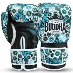 Buddha Boxhandschuhe mexikanisch (blau)
