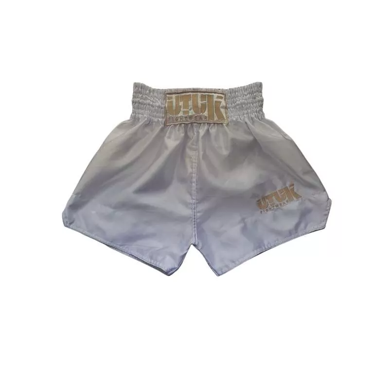 short muay thai Utuk blanco