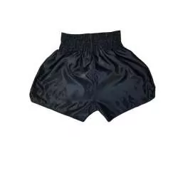 Utuk muay thai shorts (schwarz/weiß)