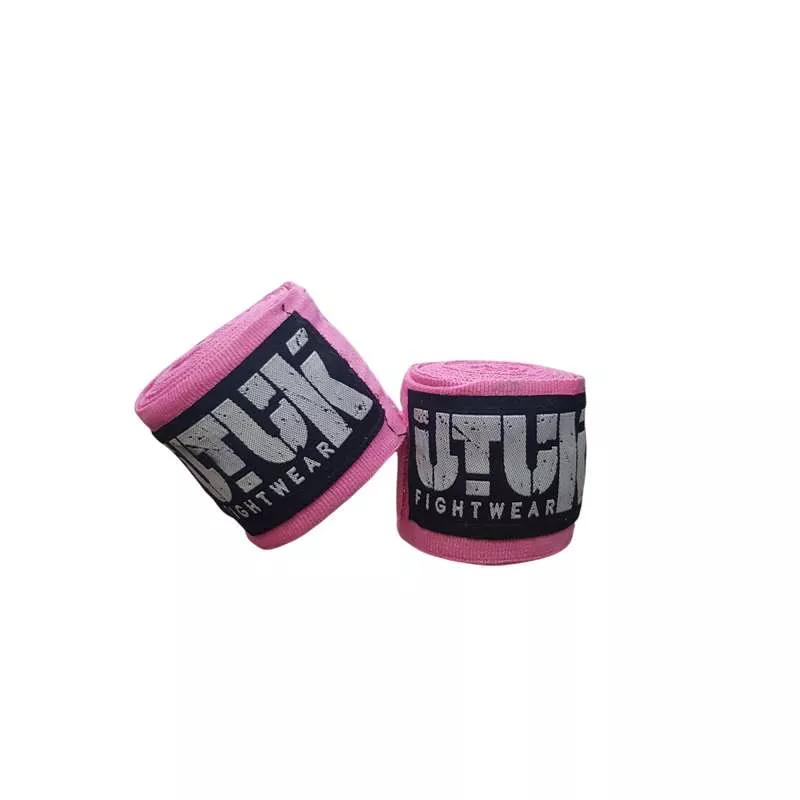 Utuk Kickboxen Hand Wraps (rosa) 3.5m