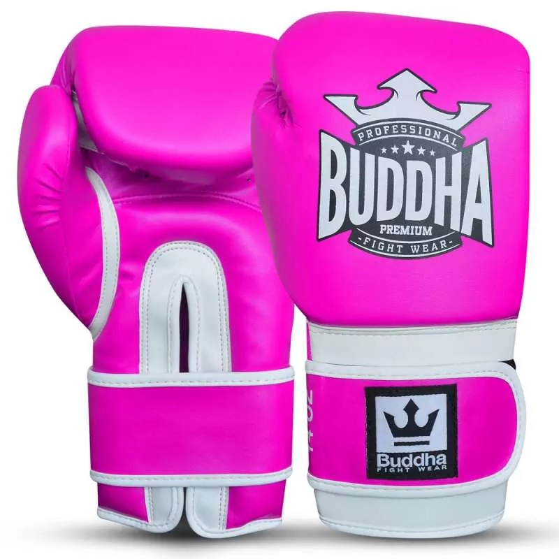 Buddha Kick Boxhandschuhe Top Kampf (rosa)