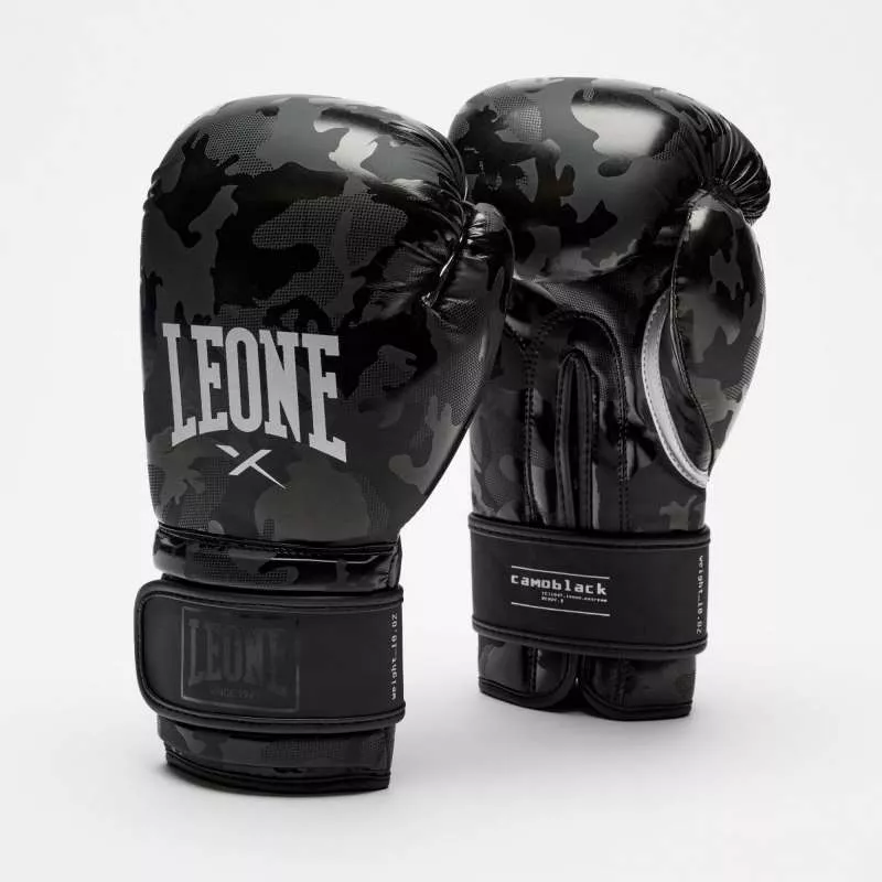 Leone Muay thai Handschuhe GN327 (camo schwarz)