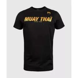 Venum T-shirt VT muay thai schwarz gold