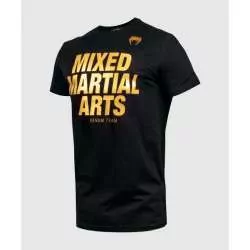 Venum T-shirt VT MMA schwarz gold (1)
