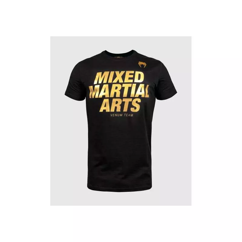 Venum T-shirt VT MMA schwarz gold