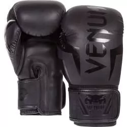 Venum guantes Elite black mate (1)
