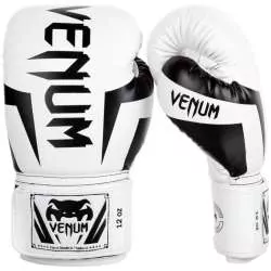 Venum guantes de boxeo Elite blanco negro (1)