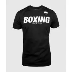 Camiseta VT Venum boxing negro blanco