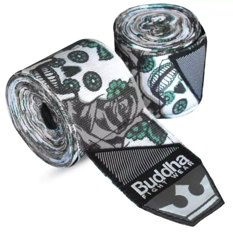 Buddha Boxen Hand Wraps mexikanisch (schwarz)