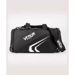 Bolsa de deporte Venum trainer lite evo (negra/blanca)2