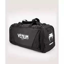 Bolsa de deporte Venum trainer lite evo (negra/blanca)3