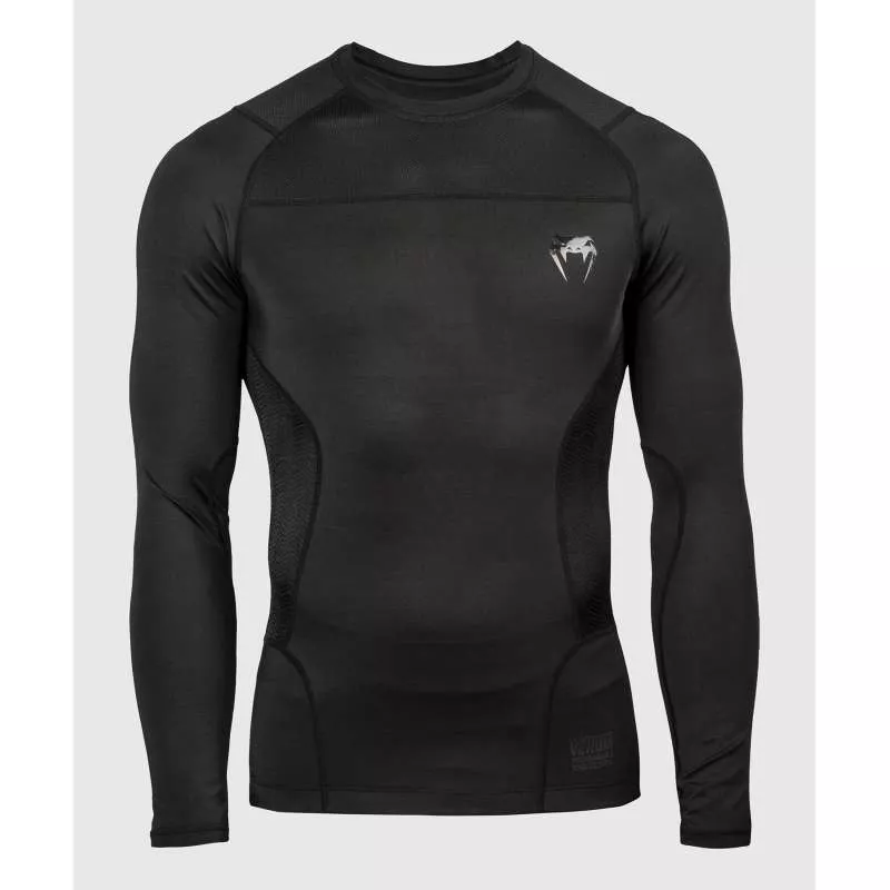 Rashguard grappling Venum g-fit (negra/negra)