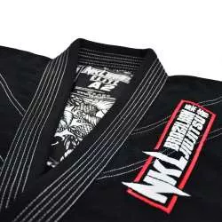 Kimono BJJ NKL elite negro (2)