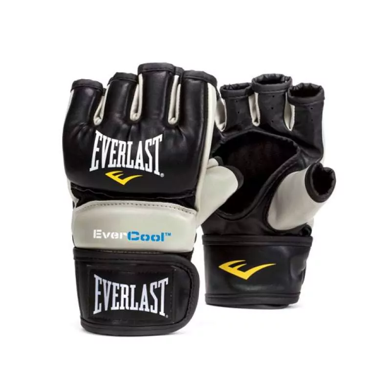 MMA Handschuhe Everlast everstrike schwarz/grau