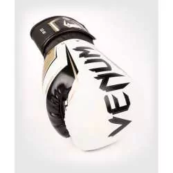 Boxhandschuhe Venum elite evo weiß gold (1)