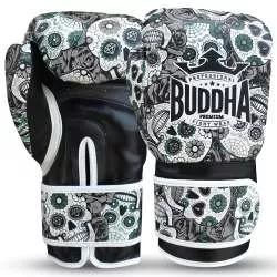 Buddha muay thai handschuhe mexikanisch (schwarz)