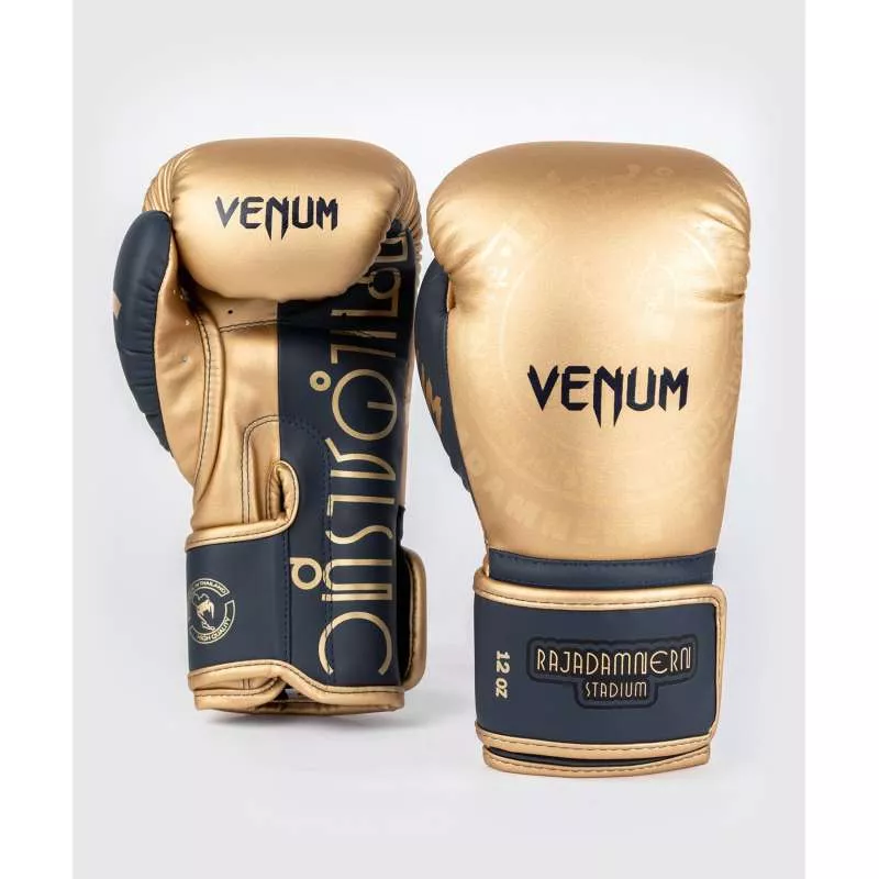 Venum muay thai handschuhe rajadamnern (sand)