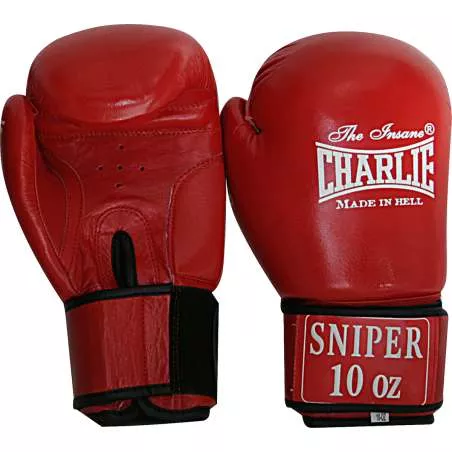Charlie Boxhandschuhe Sniper Amateur (rot)