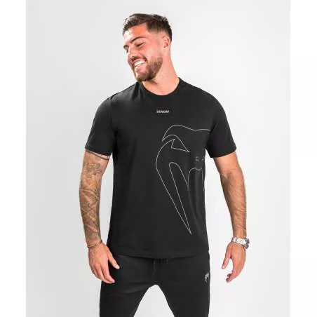 Venum Riesen-Connect-T-Shirt (schwarz)