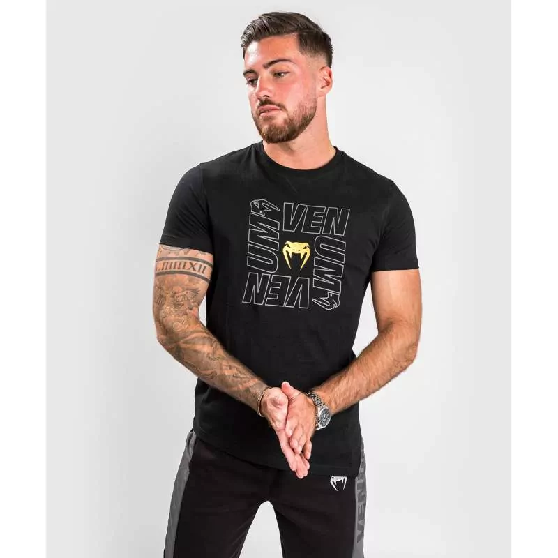 Venum Trainings-T-Shirt arena (schwarz/gold)