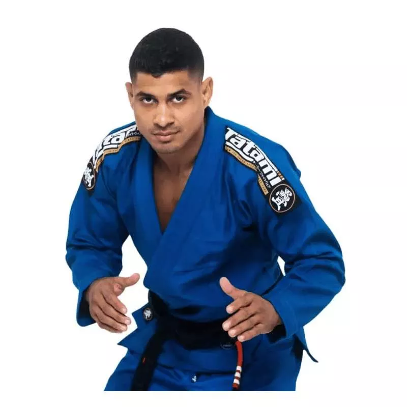 Kimono BJJ Tatami nova absolute azul