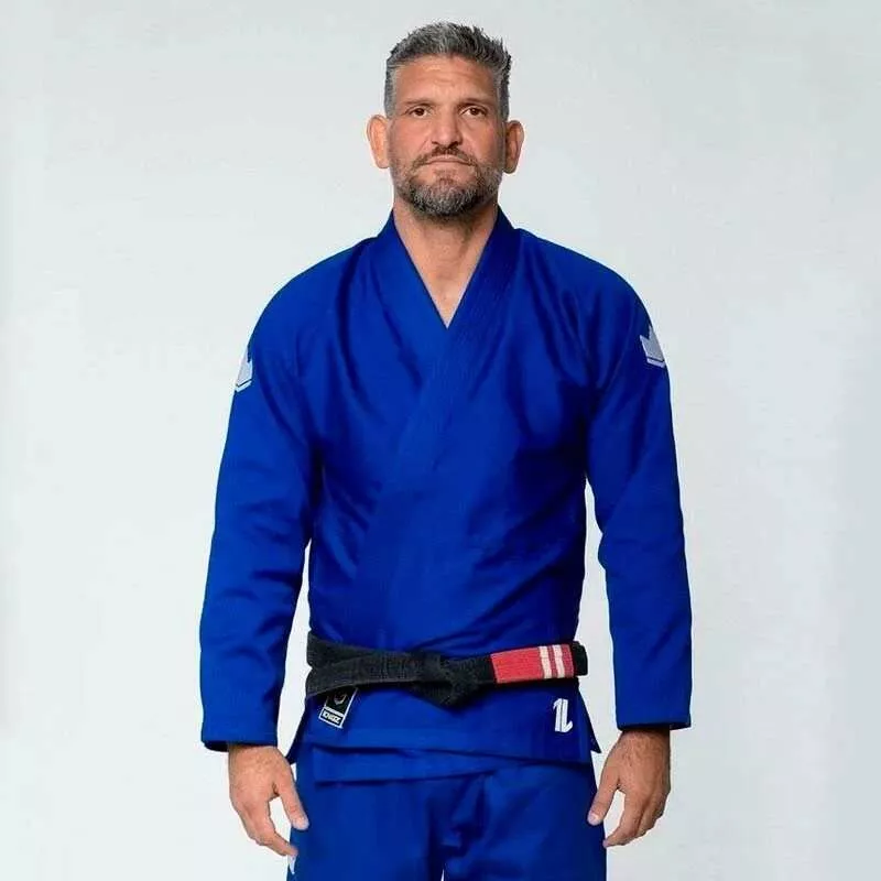 Kingz BJJ Anzug der eine + weißer Gürtel (blau)