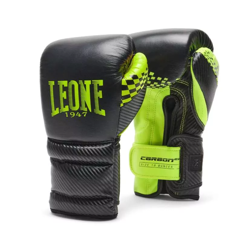 Boxhandschuhe Leone GN222 carbon 22 schwarz