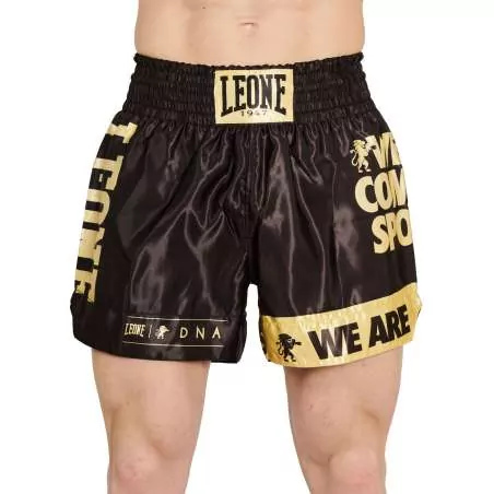 Kickboxing Shorts AB966 Leone schwarz