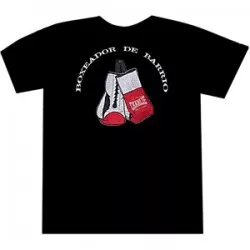 Charlie boxeador barrio schwarzes t-shirt