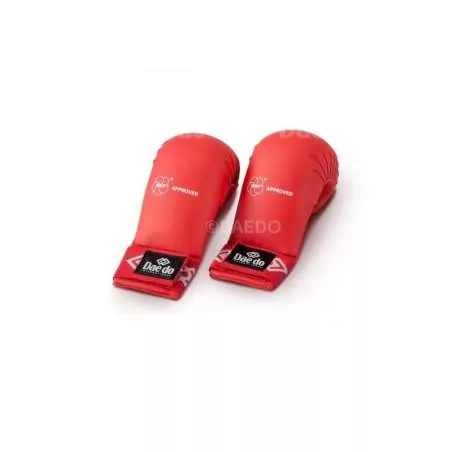 Daedo Karate Handschuhe (rot) ohne Daumen