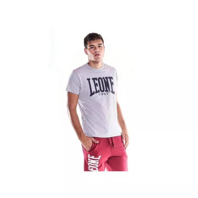 Herren-T-Shirt Leone basic (grau)