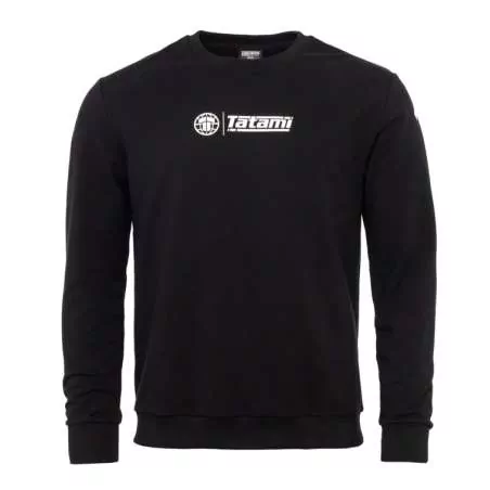Tatami impact sweatshirt (negra/blanca)