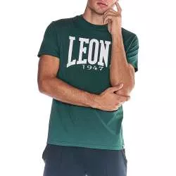 Herren-T-Shirts Leone basic (dunkelgrün)