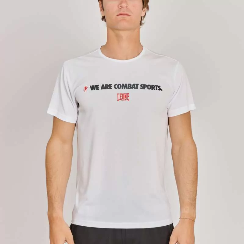 Camiseta ABX131 Leone1947 logo wacs (blanca)