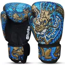 Buddha Fantasy Drachen Boxhandschuhe (blau)