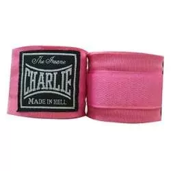 Charlie halbelastische Handtücher für Kinder (rosa) 2m
