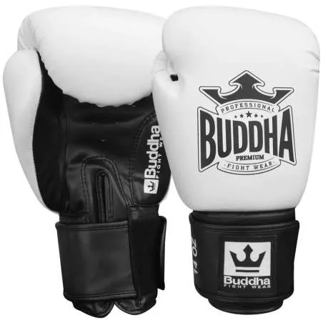 Buddha Top Farben Muay thai Handschuhe (weiß)
