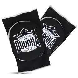 Buddha muay thai knieschoner (schwarz) 2