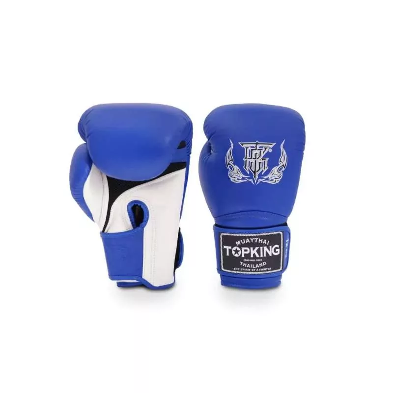 Top King Handschuhe Super Air Double Tone (blau/weiß)