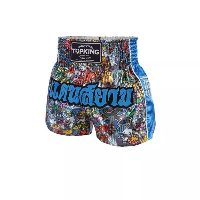 Muay thai Top King Boxing Hose 255 (hellblau)