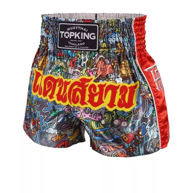 Short kick boxing Topking Boxing225 (rojo)